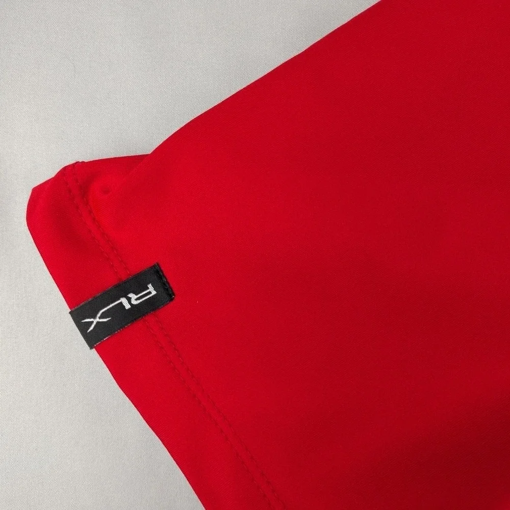 Ralph Lauren RLX Polo Shirt Mens XL Winthrop Embroidered Golf Red S/S EUC
